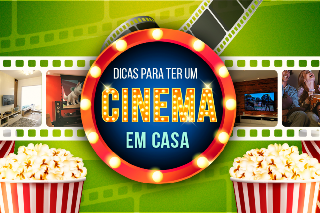 Sala de cinema em casa é mais que cinema